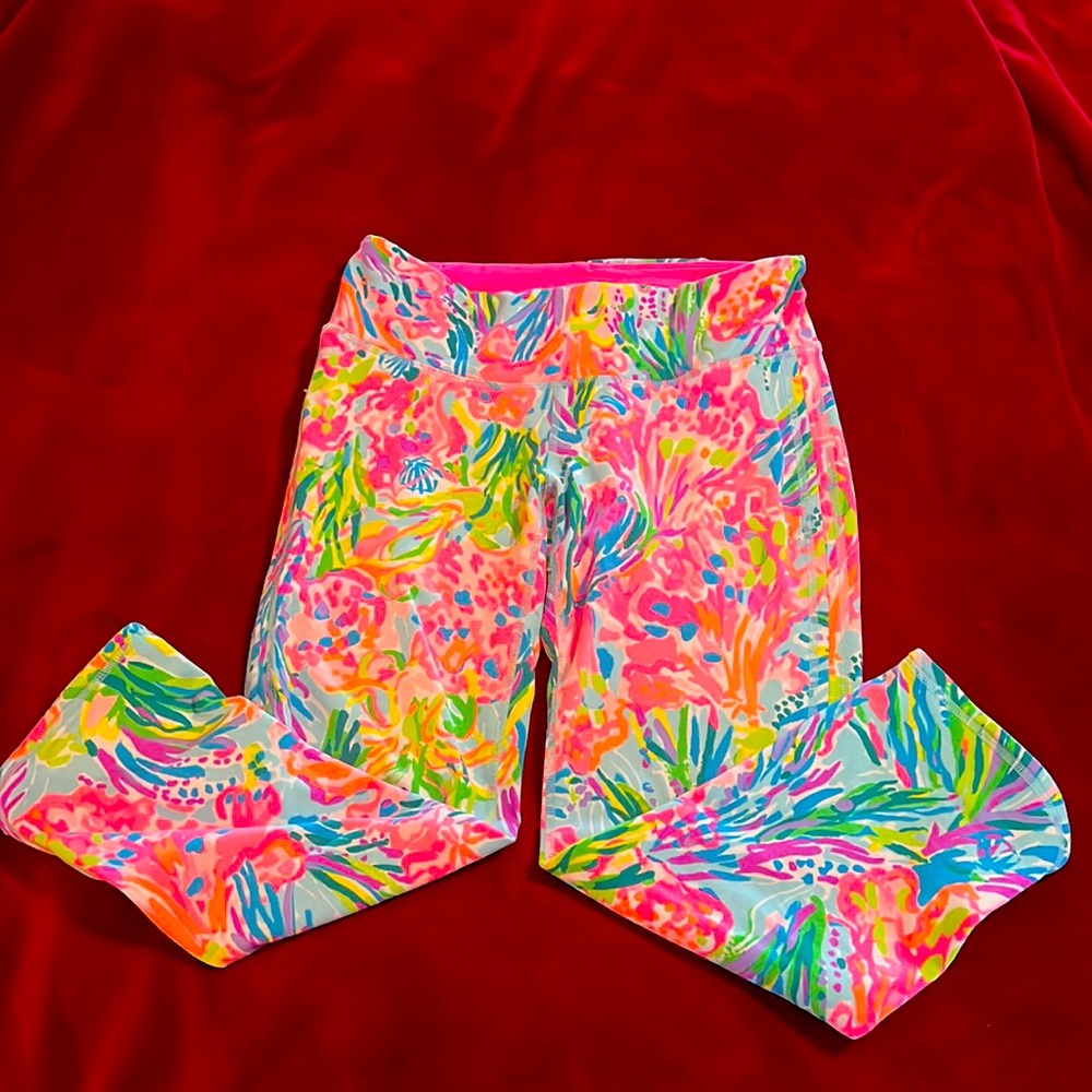 Lilly Pulitzer exercise capris